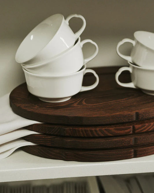 Oval serveringsbakke