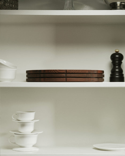 Oval serveringsbakke