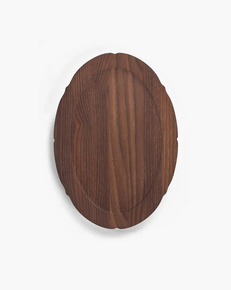 Oval serveringsbakke