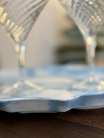 Cloud Porcelain Serveringsfad