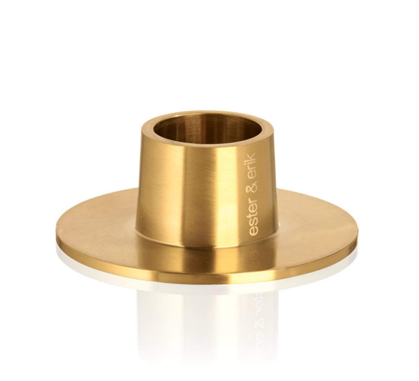 Lysestage, Børstet guld