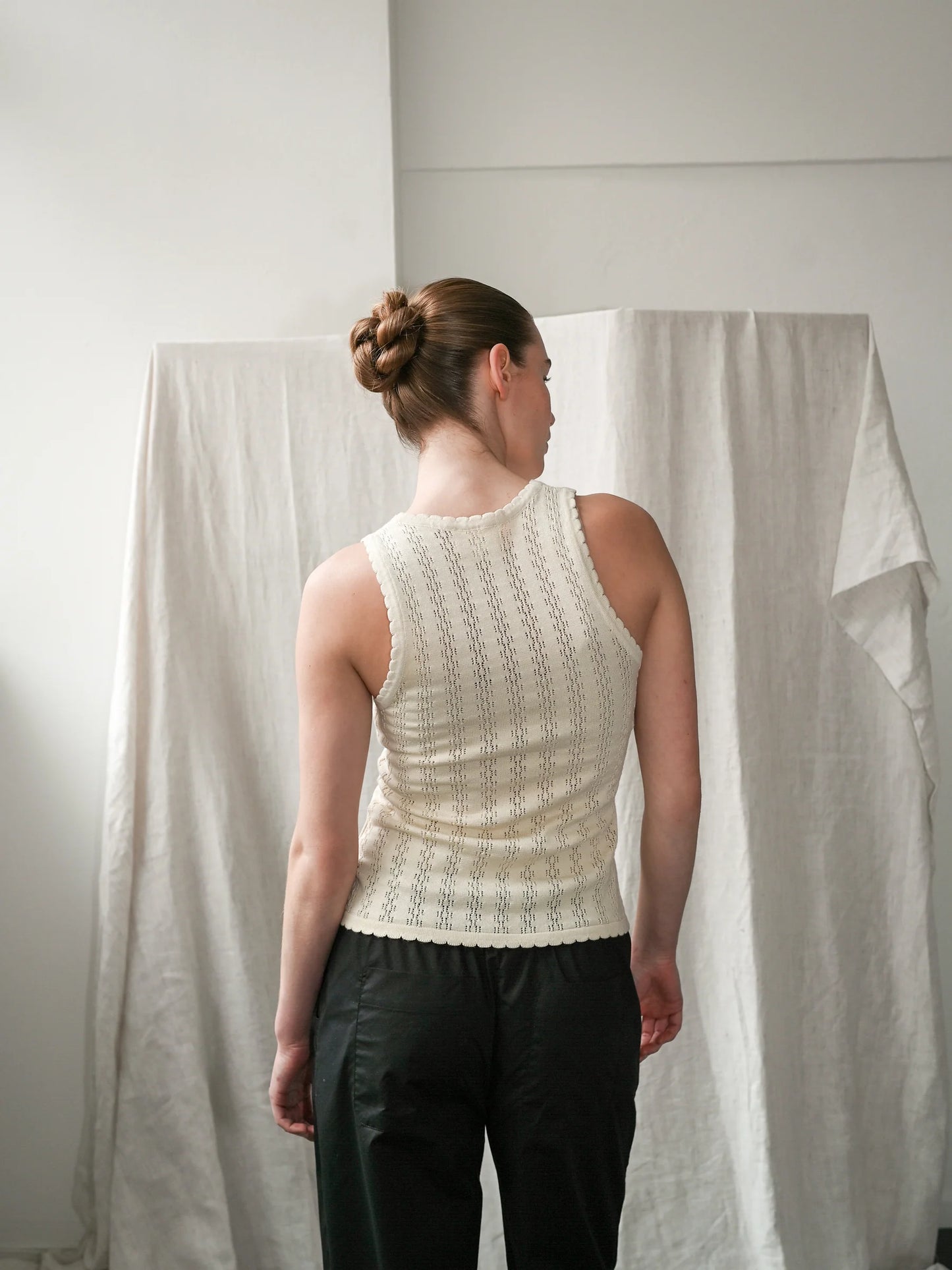 Proem Parades Nellie Ecru Tank Top