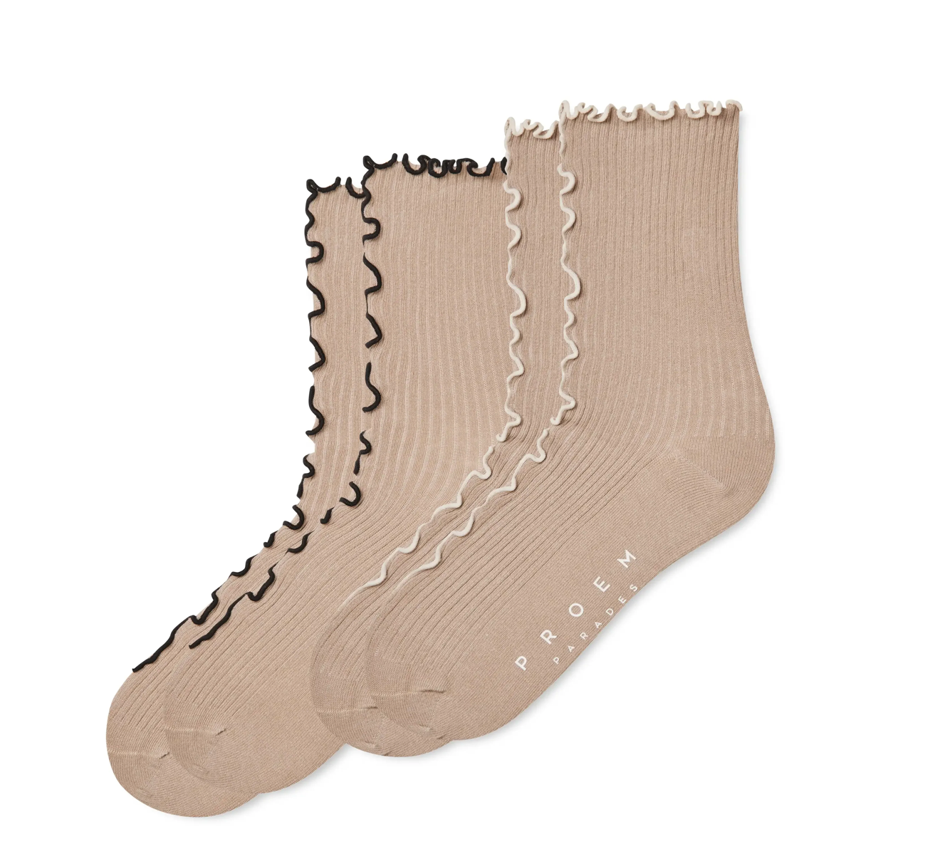 Proem Parades Kusama strømper Beige, 2 par