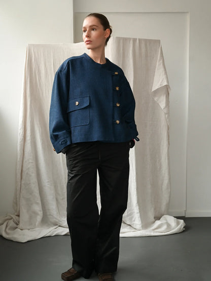 Proem Parades Mimi Indigo Jacket