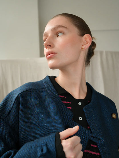 Proem Parades Mimi Indigo Jacket