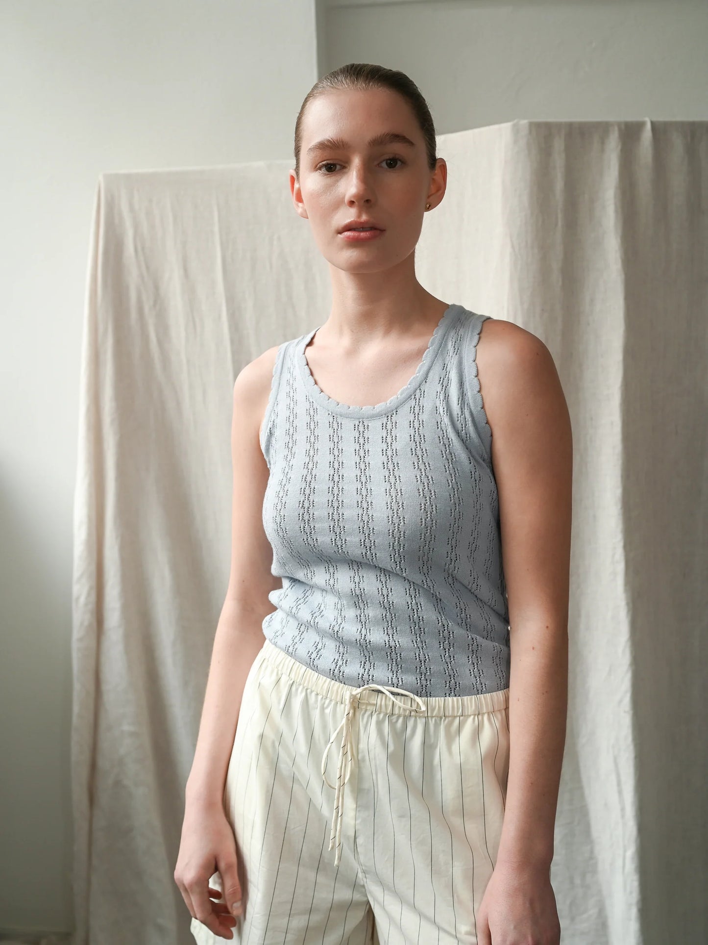 Proem Parades Nellie Blue Tank Top