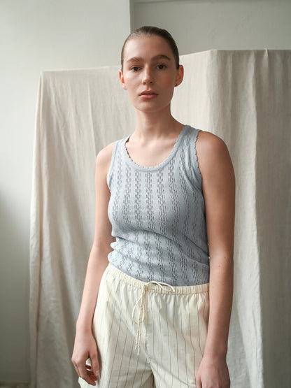 Proem Parades Nellie Blue Tank Top