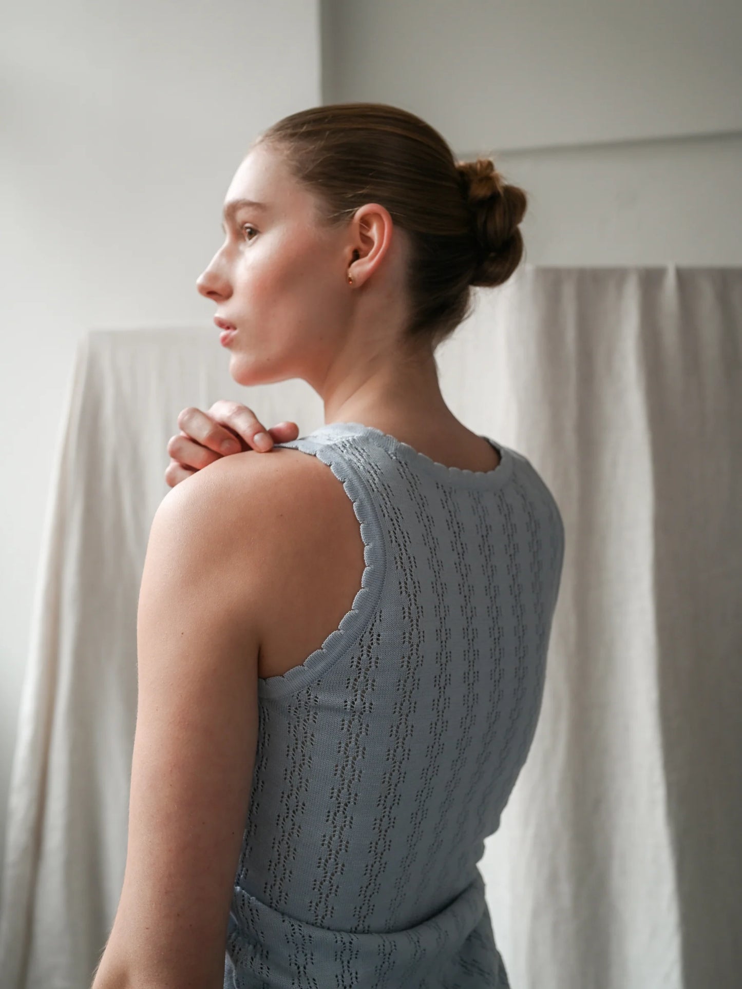Proem Parades Nellie Blue Tank Top