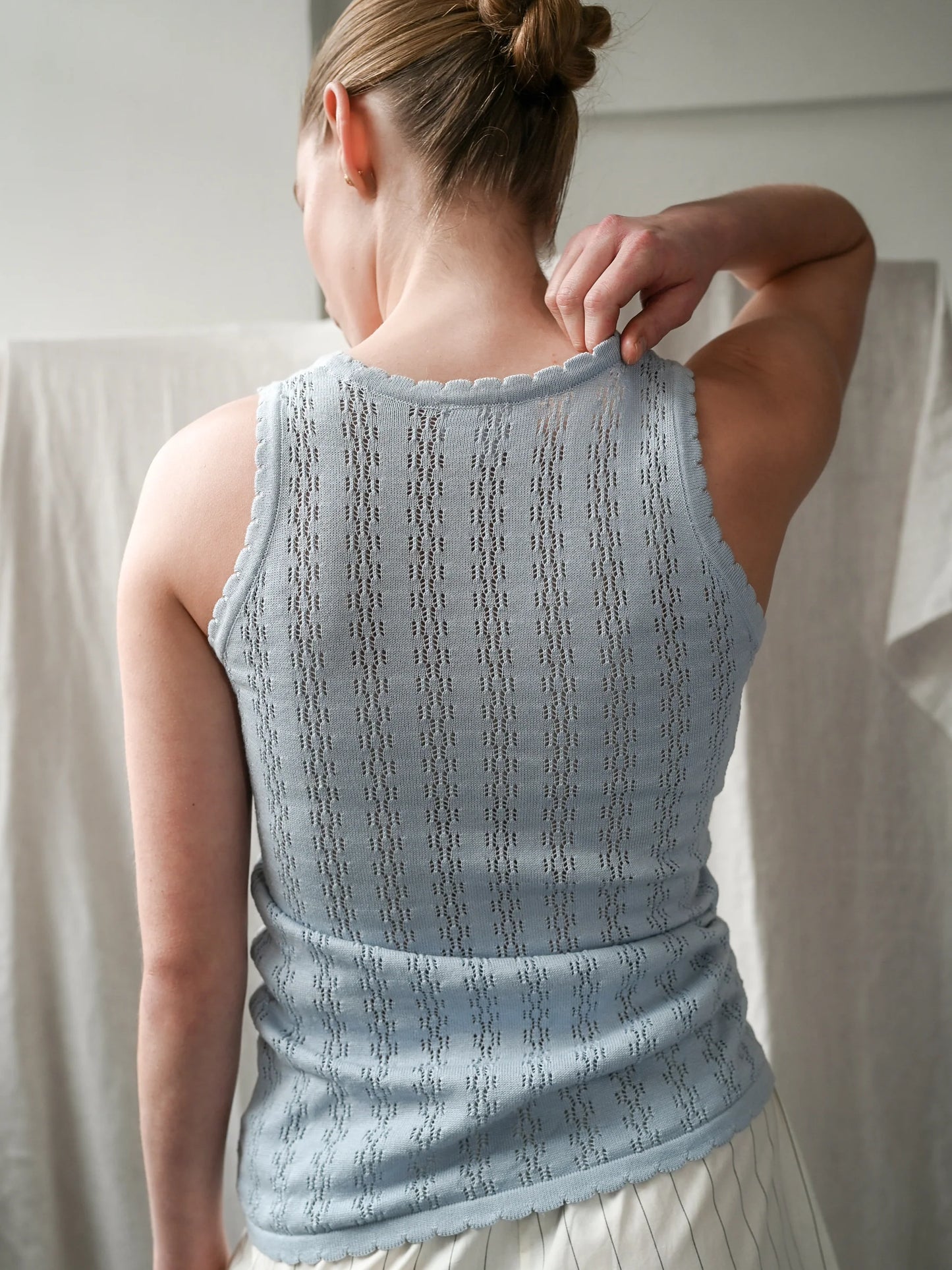 Proem Parades Nellie Blue Tank Top