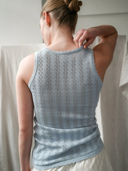 Proem Parades Nellie Blue Tank Top