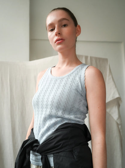 Proem Parades Nellie Blue Tank Top