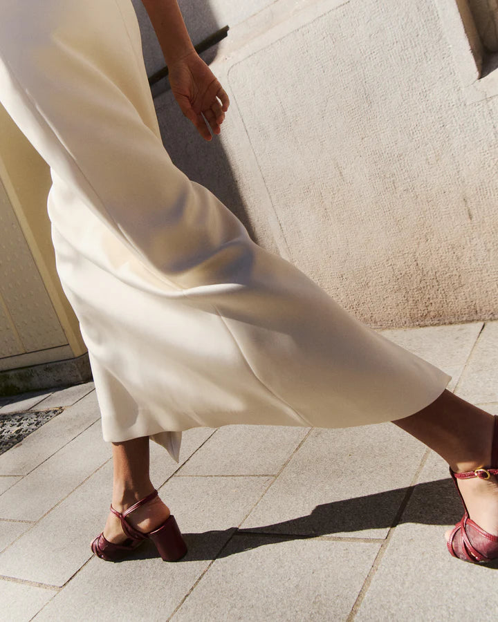 Sandaler Therese Pomegranate Mesh