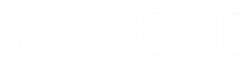 Voliere logo hvid