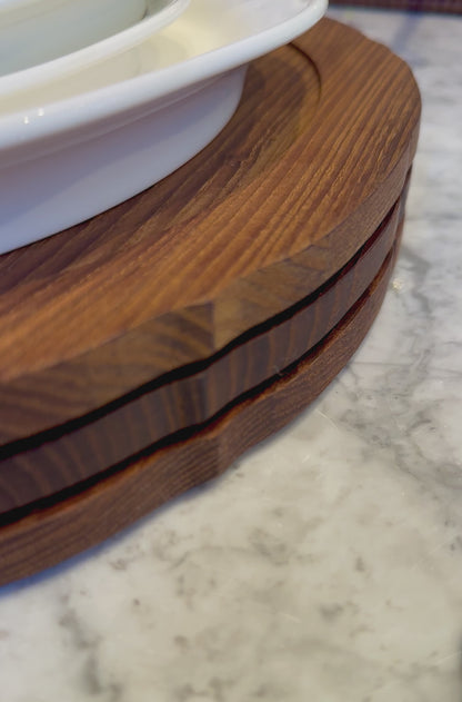 Oval serveringsbakke