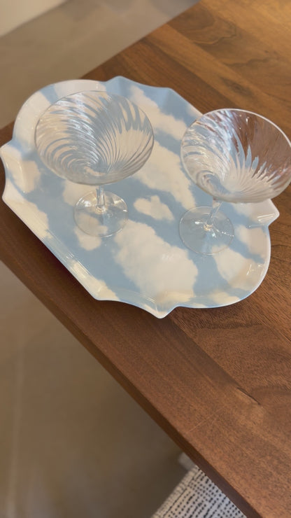Cloud Porcelain Serveringsfad